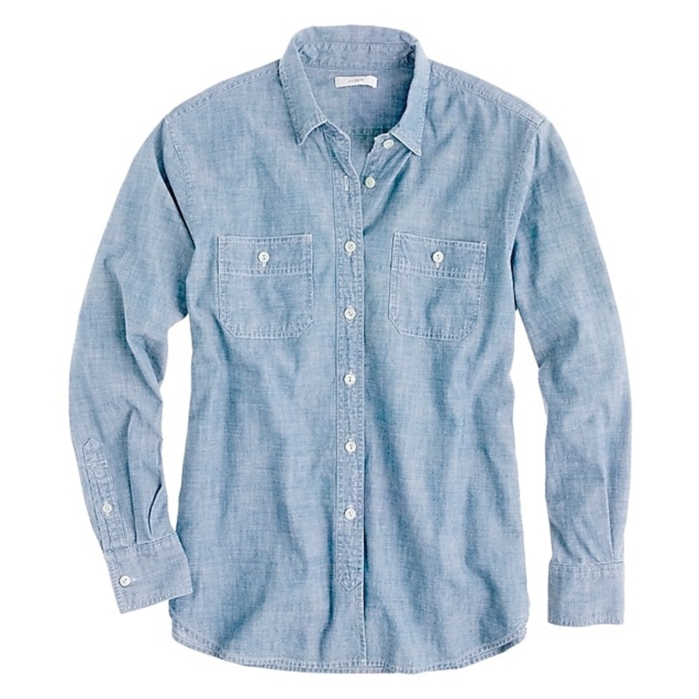 J. Crew chambray shirt size XXS